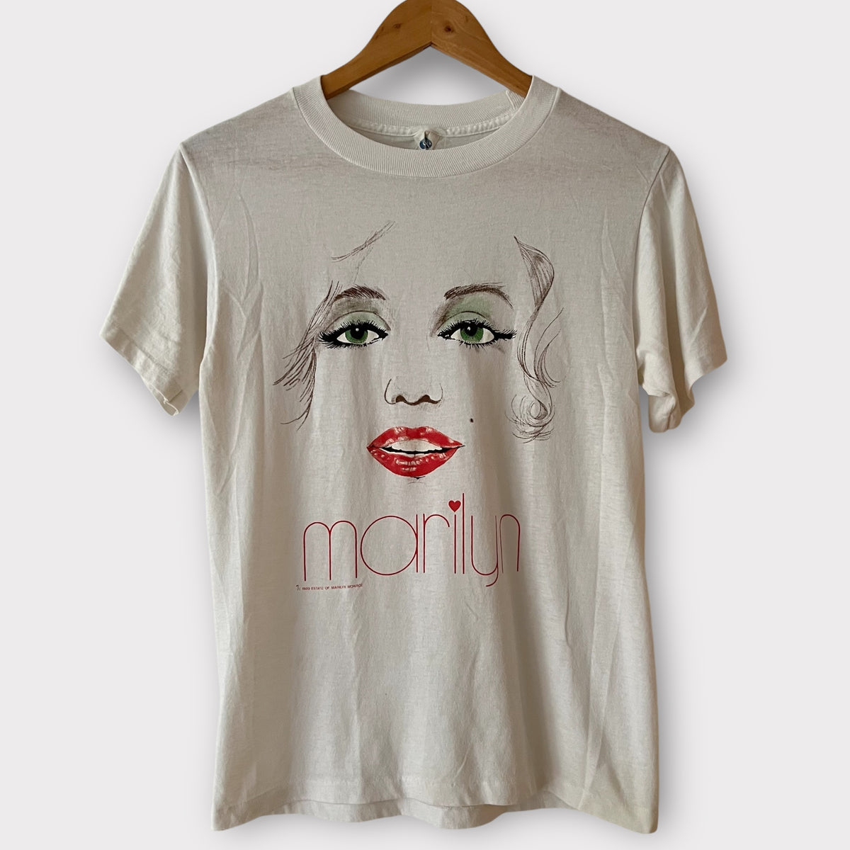 89’ Marilyn outlet Monroe Face Crewneck