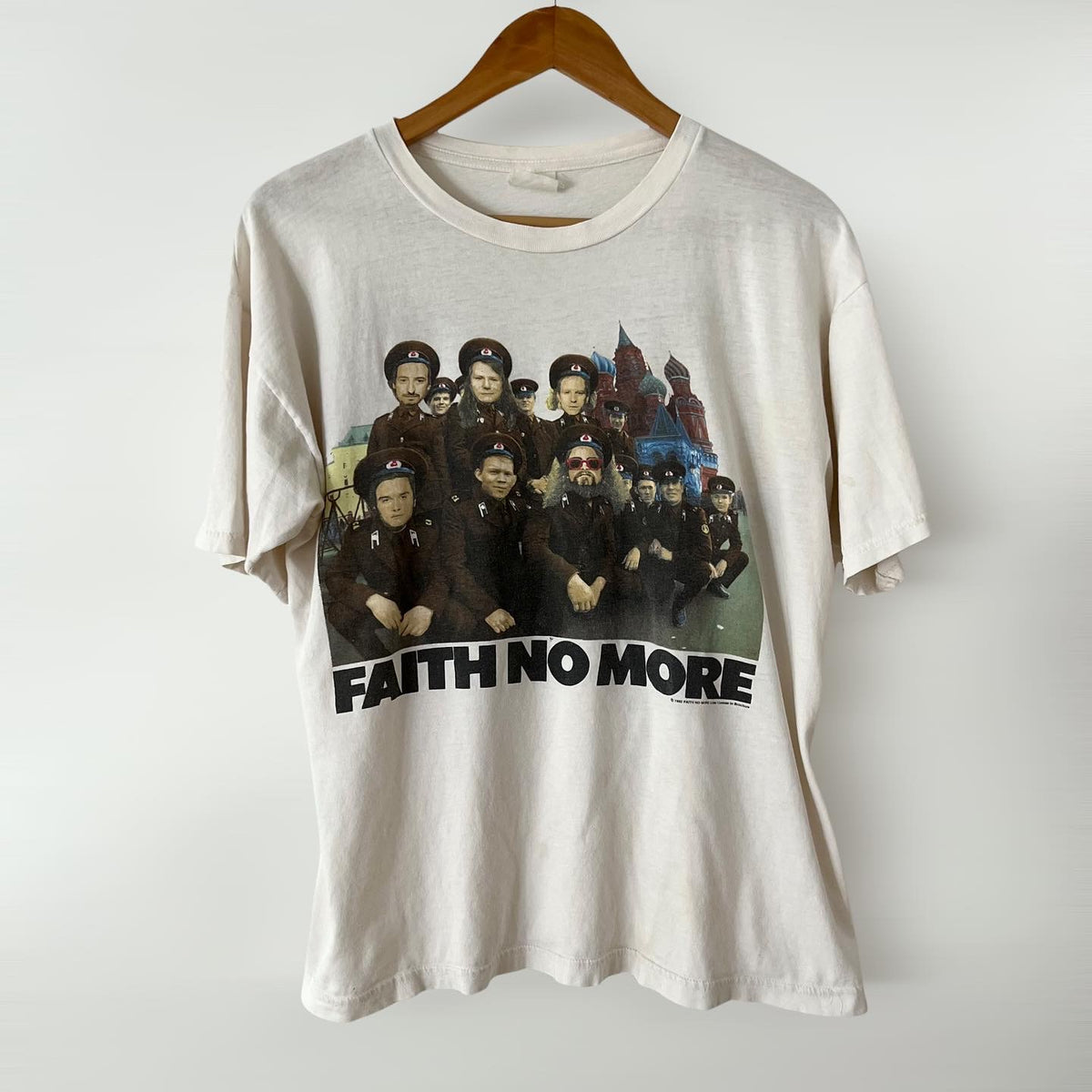 1992 Faith No More Euro Tour Vintage Tee Shirt – Zeros Revival