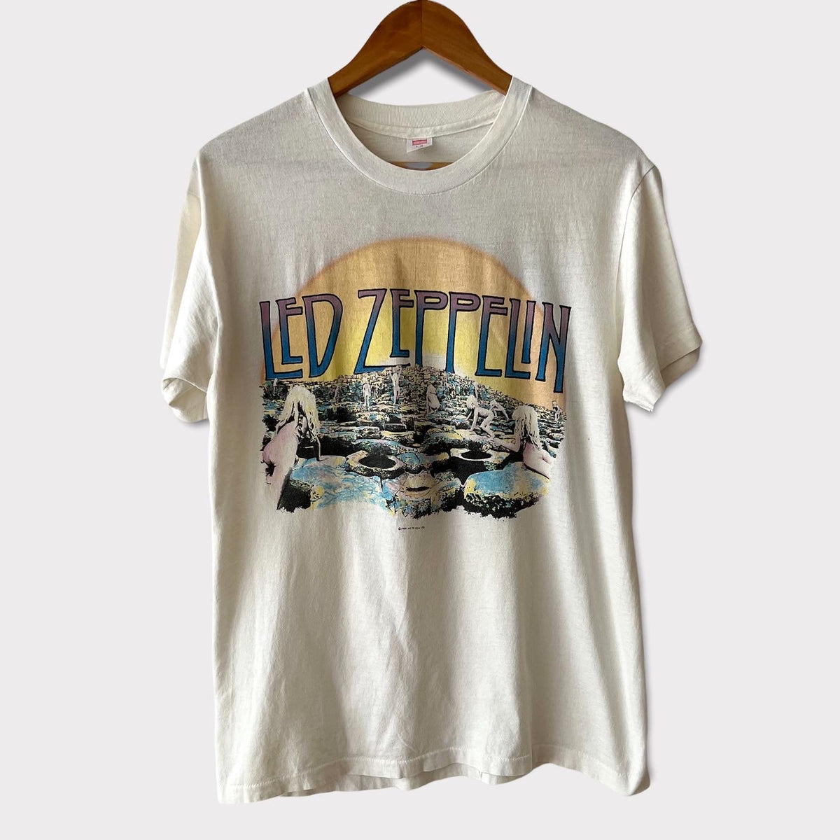 led zeppelin houses of the holy t shirt