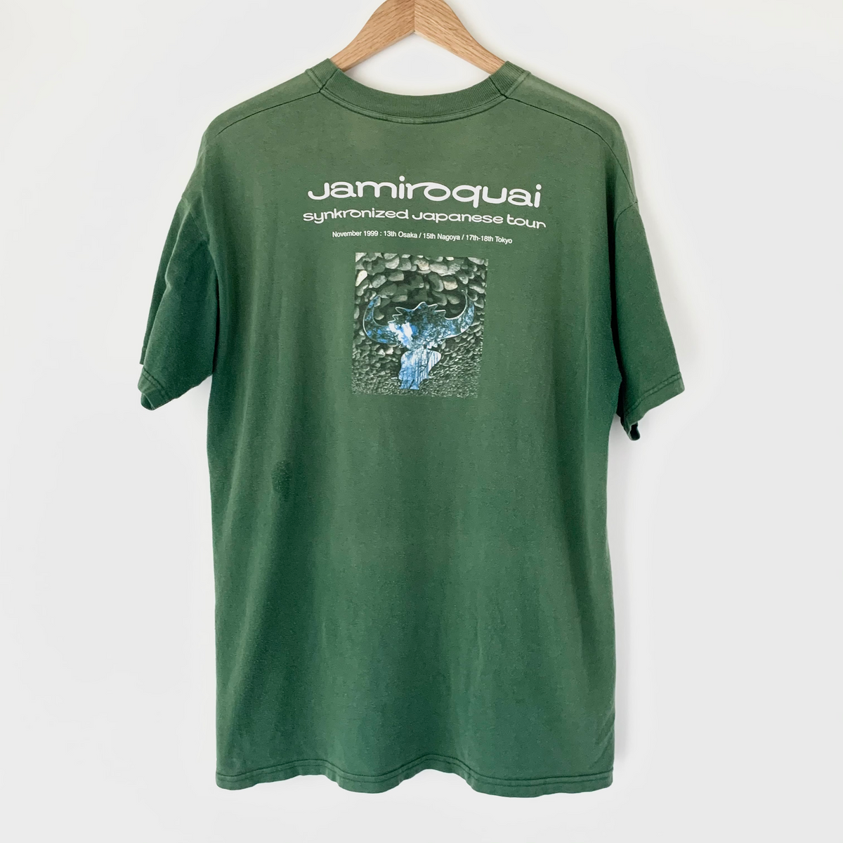 Jamiroquai sunkronized san orders Francisco Tour shirt