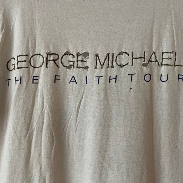 1988 George Michael "Faith" Vintage Tour Tee Shirt