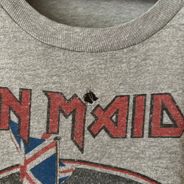 1982 Iron Maiden "Beast On The Road" World Tour Vintage Band Tee Shirt