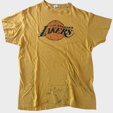 1970's Los Angeles Lakers Basketball Vintage Tee Shirt