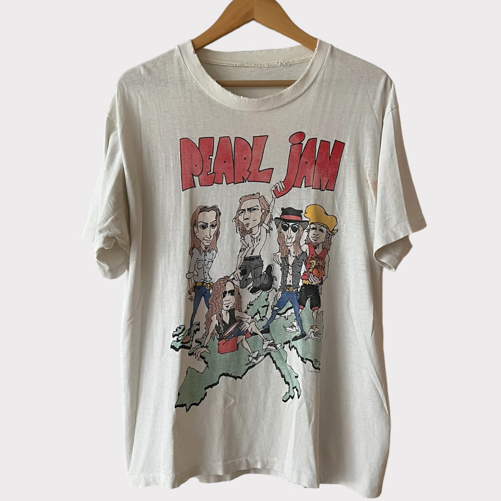 Vintage 1992 Pearl Jam World Tour Shirt 