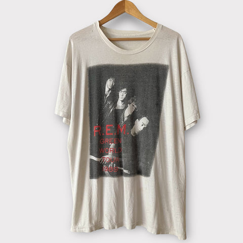 1989 R.E.M. "Green World" World Tour Vintage Tee Shirt