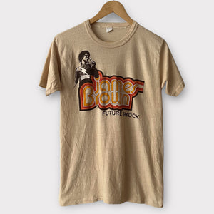 1975 James Brown "Future Shock" Vintage Promo Tee Shirt