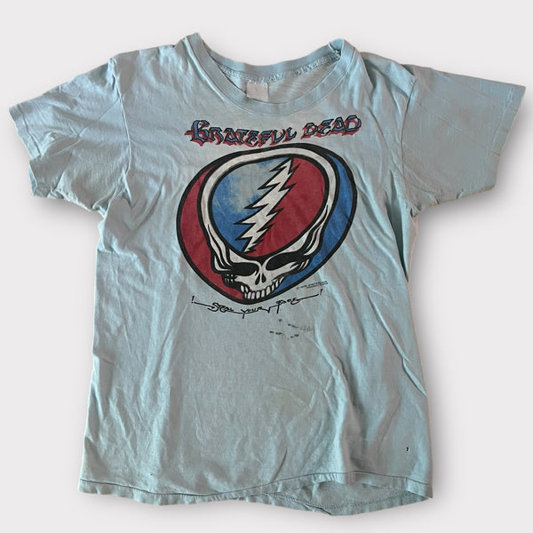 1976 Grateful Dead "Steal Your Face" Vintage Band Promo Tee Shirt