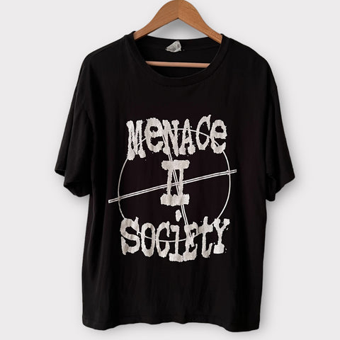 1993 Menace II Society Vintage Movie Promo Tee Shirt