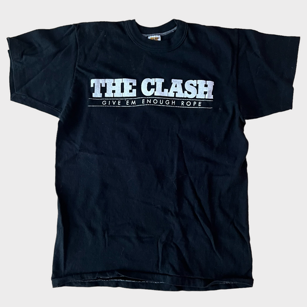 1979 The Clash "Give 'Em Enough Rope" First US Tour Vintage Tee Shirt