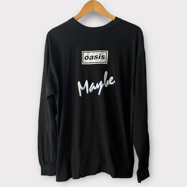 1990s Oasis "Definitely Maybe" Promo Long Sleeve Tee Shirt