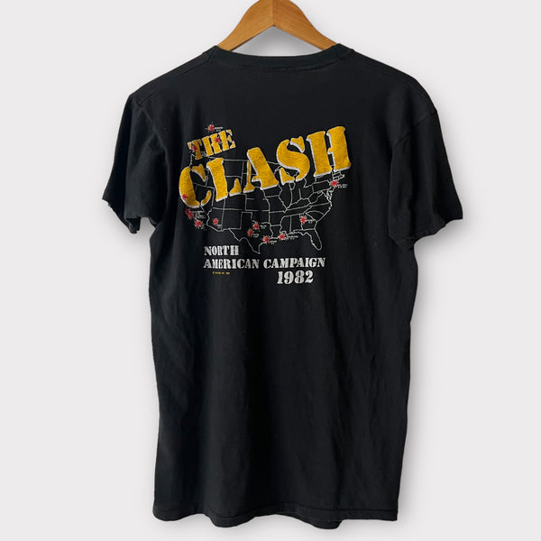 1982 The Clash "Know Your Rights" Vintage Tour Tee Shirt