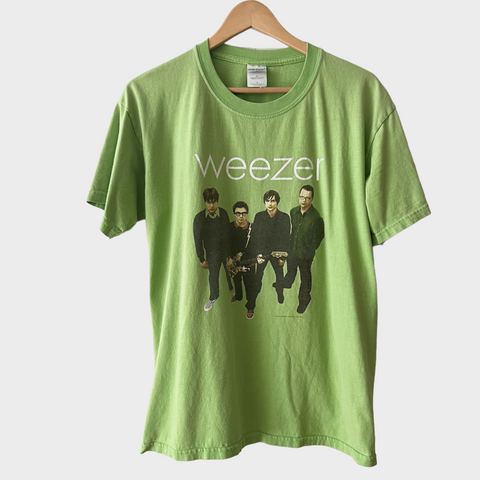 2001 Weezer "Green Album" Vintage Promo Tee Shirt