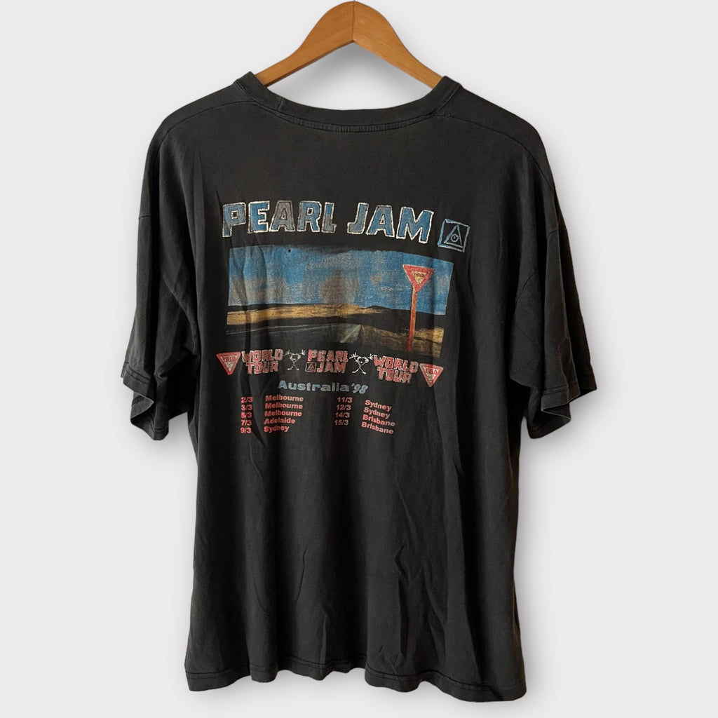 1998 Pearl Jam Australian Tour Vintage Tee Shirt – Zeros Revival