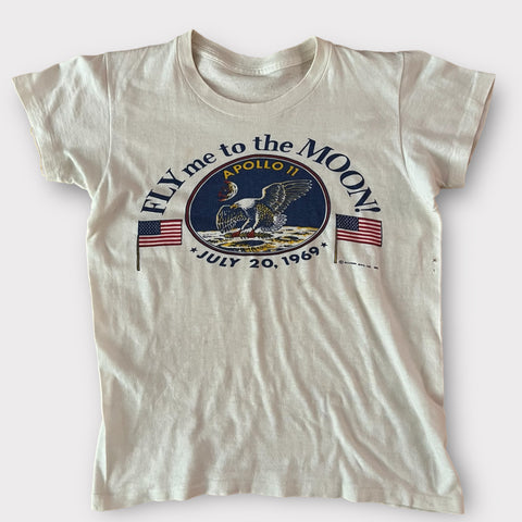 1969 Apollo 11 Moon Landing Vintage Tee Shirt