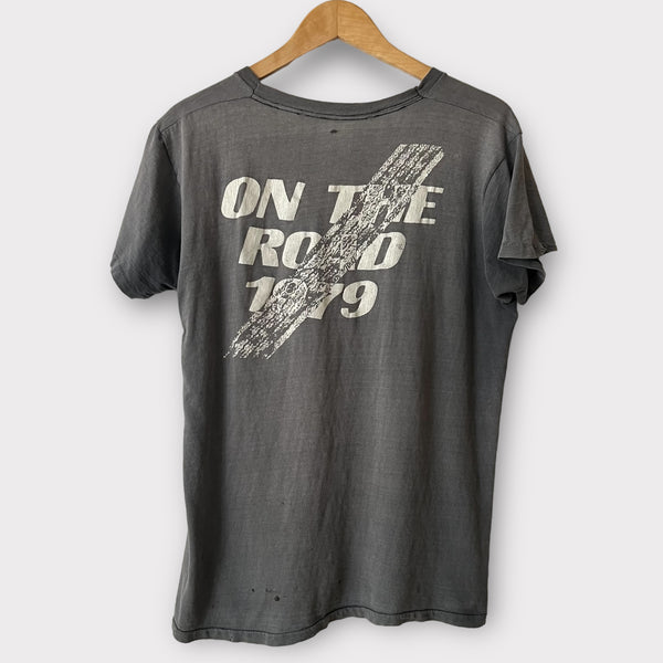 1979 The Cars "On The Road" Vintage Tour Band Tee Shirt