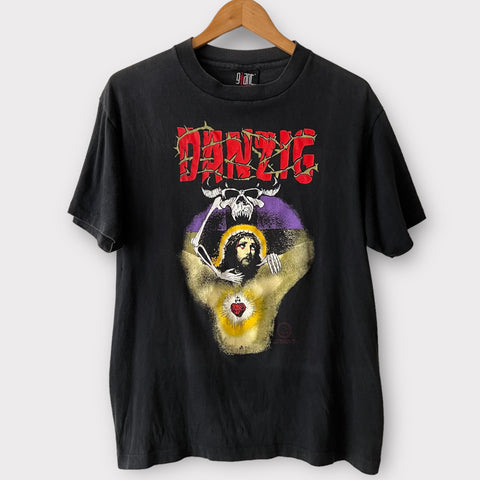 1989 Danzig "God Don't Like It" Vintage Band Promo Tee Shirt