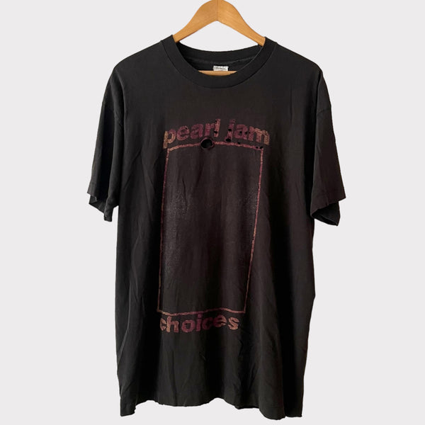 1992 Pearl Jam "Choices" Vintage Tee Shirt