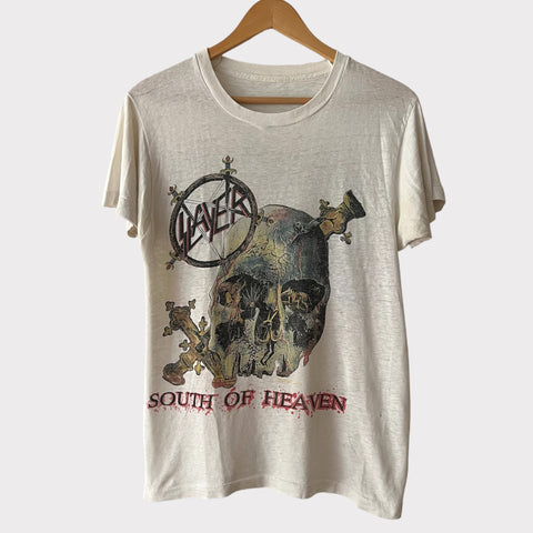 1990 Slayer "South Of Heaven" Vintage Promo Tee Shirt