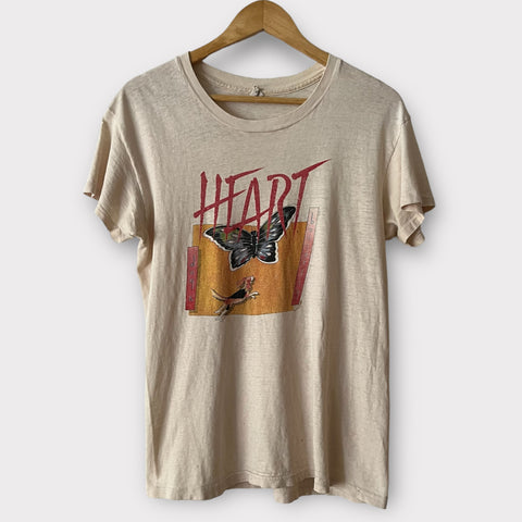 1978 Heart "Dog And Butterfly" Vintage Promo Tee Shirt