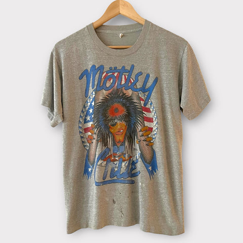 1987 Motley Crue "Girls Girls Girls" Vintage Band Tour Tee Shirt