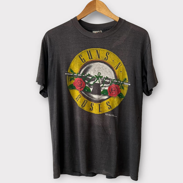 1989 Guns N Roses "Was Here' Vintage Promo Tee Shirt