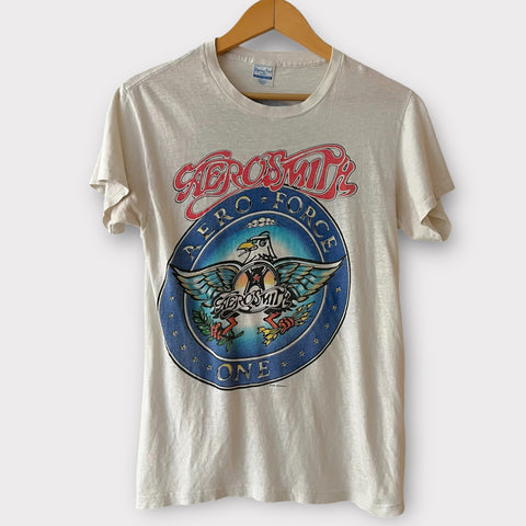 1988 Aerosmith Vintage Band Tour Tee Shirt