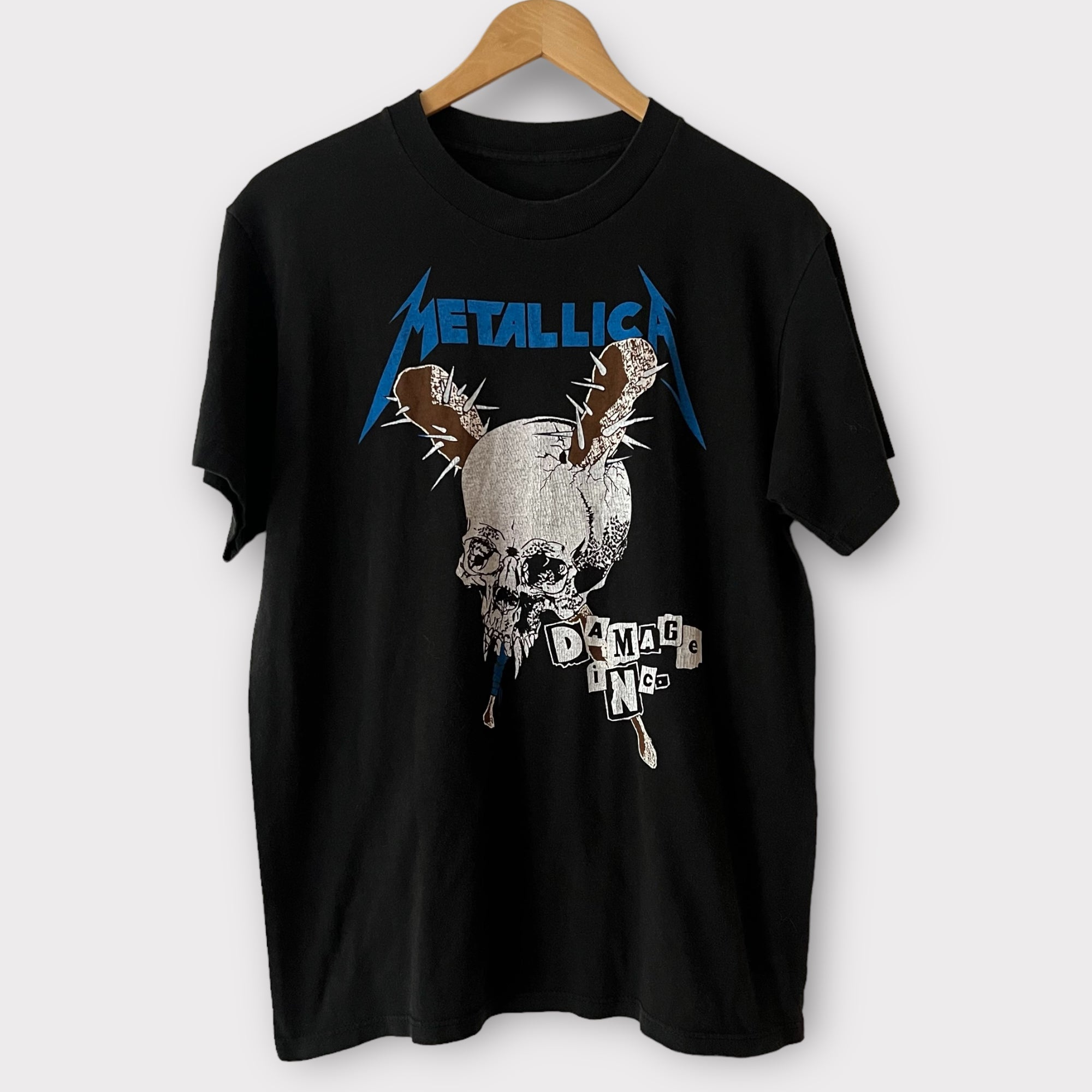 1987 Metallica "Damage Inc" Vintage Band Promo Tee Shirt