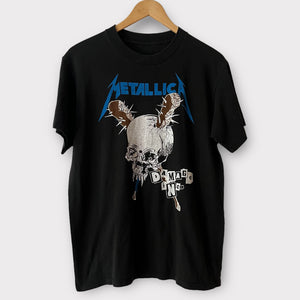 1987 Metallica "Damage Inc" Vintage Band Promo Tee Shirt