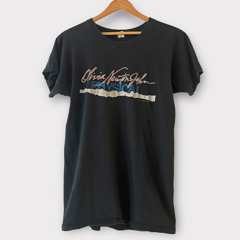 1982 Olivia Newton John "Physical" North American Tour Vintage Tee Shirt