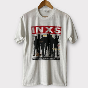 1988 INXS "Kick" Vintage Promo Tee Shirt