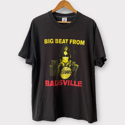 1997 The Cramps "Big Beat From Badsville" Epitaph Records Vintage Promo Tee Shirt