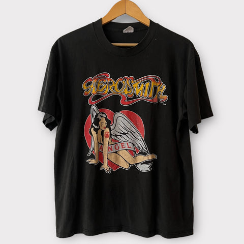 1987 Aerosmith "Permanent Vacation" Vintage Tour Band Tee Shirt