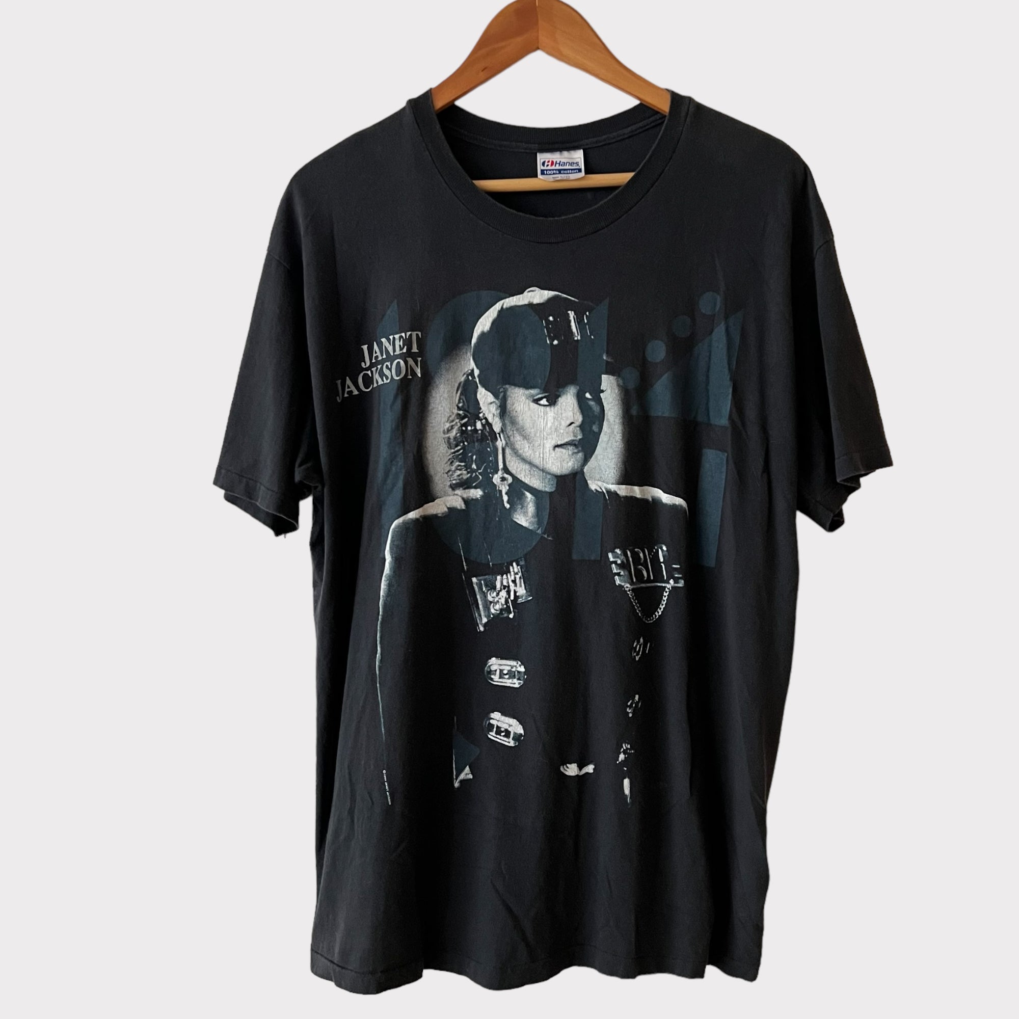 1990 Janet Jackson Tour Vintage Tee Shirt – Zeros Revival