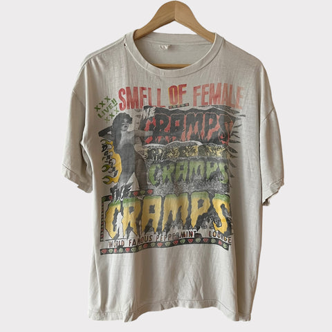 1983 The Cramps "Smell Of Female" at the Peppermint Lounge, NYC Vintage Concert Tee Shirt