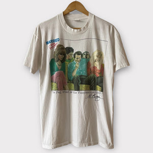 1987 Married With Children TV Show Vintage Promo Tee Shirt