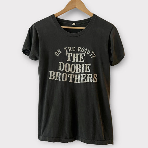 1977 The Doobie Brothers "On The Road" Vintage Tour Tee Shirt