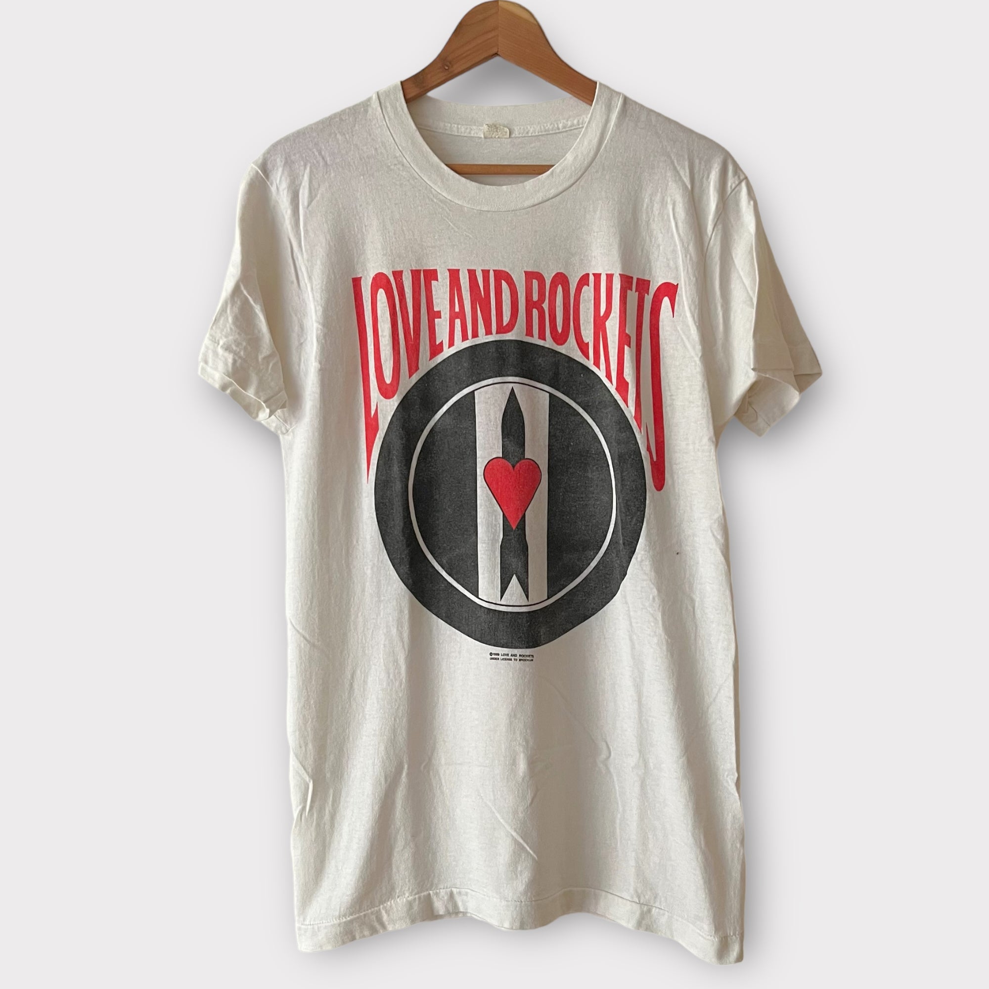 1989 Love And Rockets So Alive Vintage Band Promo Tee Shirt Zeros Revival