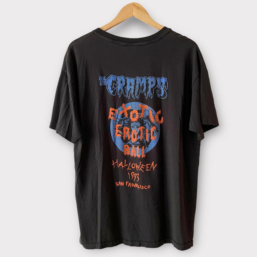 1993 The Cramps on Halloween in San Francisco Concert Vintage Tee Shir – Zeros  Revival