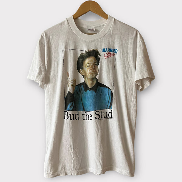 1987 Married With Children "Bud The Stud" Vintage TV Show Promo Tee Shirt