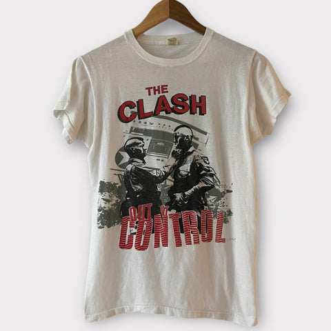 1984 The Clash "Out Of Control" Vintage Band Punk Rock Tour Tee Shirt 80s 1980s