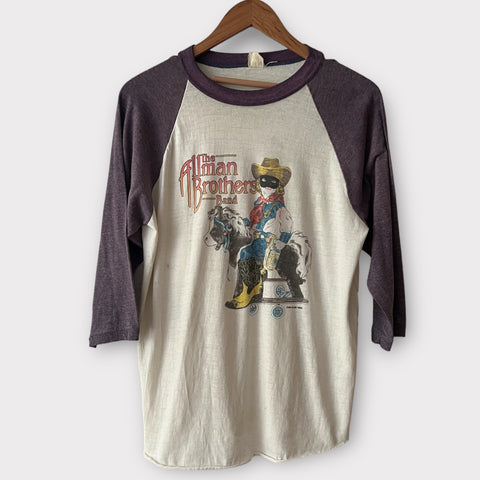 1980 The Allman Brothers Vintage Promo Raglan Tee Shirt