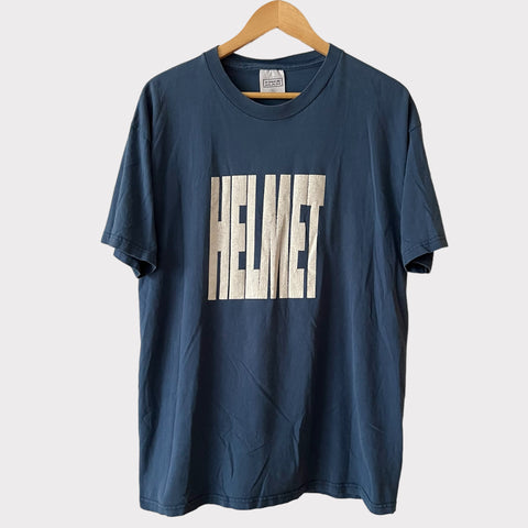 1990s HELMET Vintage Promo Band Tee Shirt