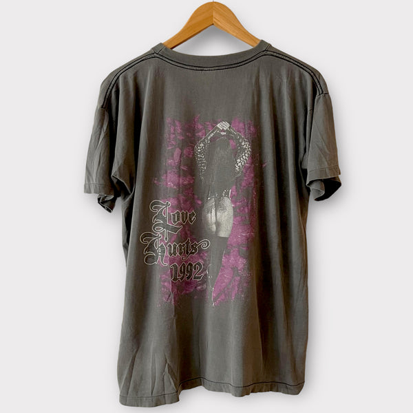 1992 Cher "Love Hurts" Vintage Tour Tee Shirt