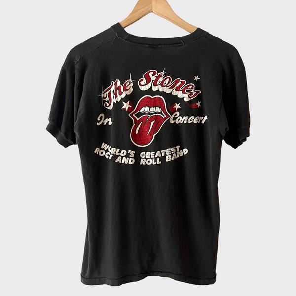 1981 Rolling Stones Vintage Tour Tee Shirt