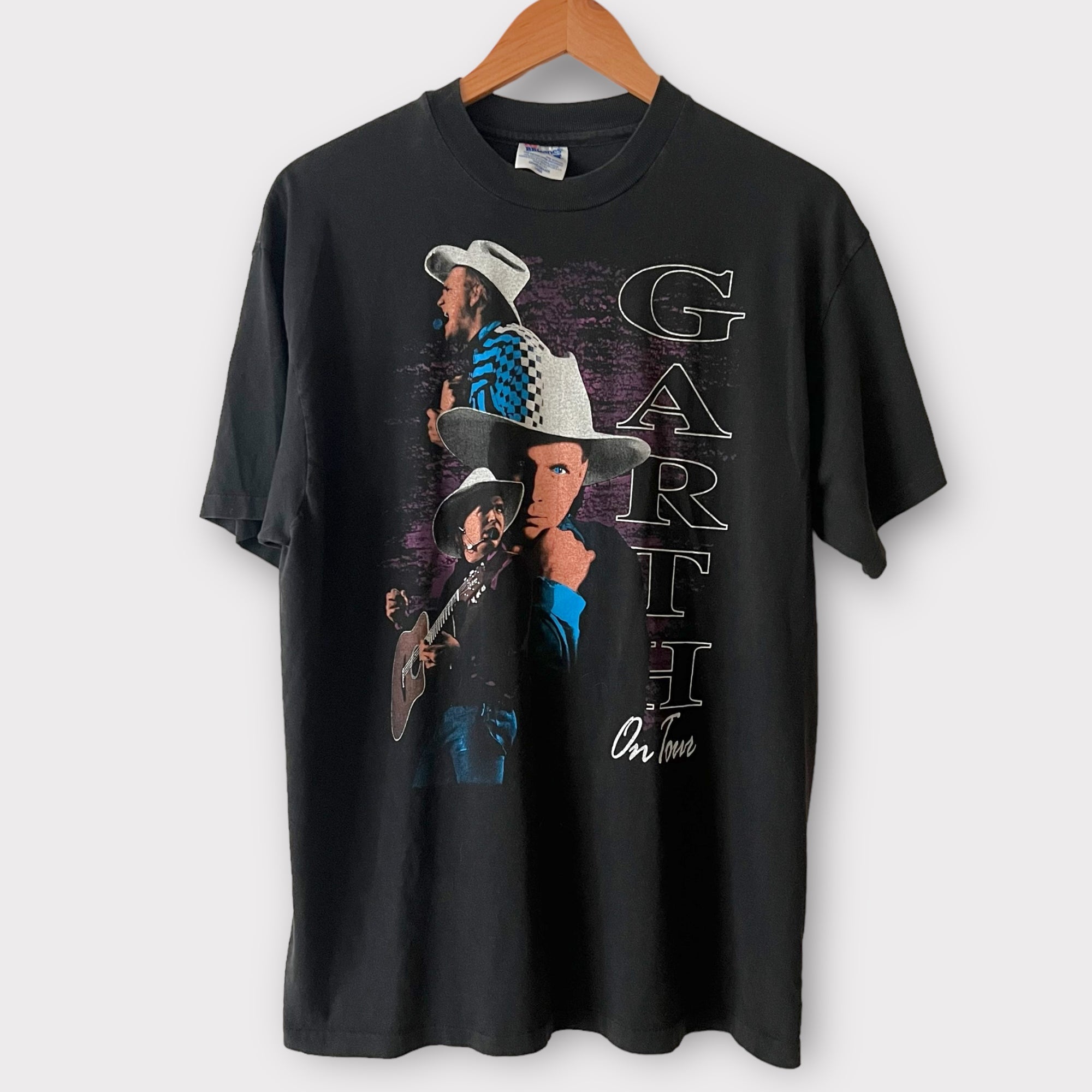 1992 Garth Brooks Vintage Country Music Tour Tee Shirt