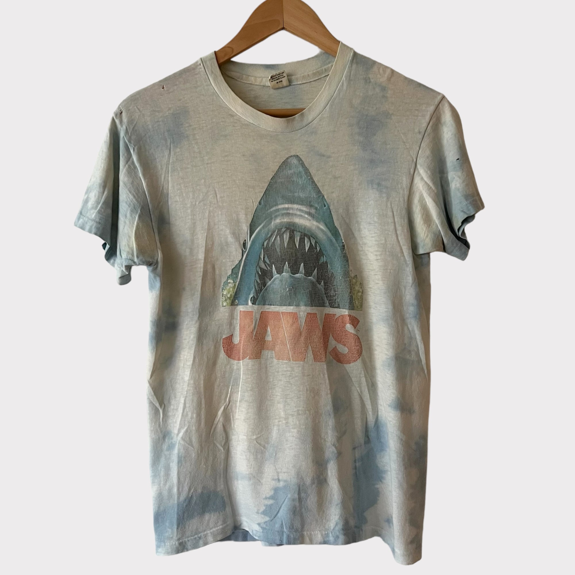 1975 Jaws Vintage Movie Promo Tee Shirt – Zeros Revival