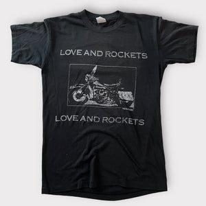 1980s Love And Rockets Vintage Band Promo Tee Shirt