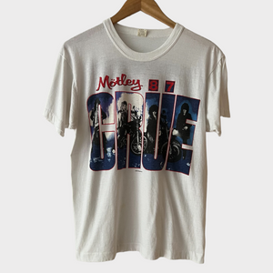 1987 Motley Crue "Girls Girls Girls" World Tour Vintage Tee Shirt