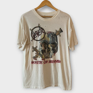 1990 Slayer "South Of Heaven" Vintage Band Promo Tee Shirt