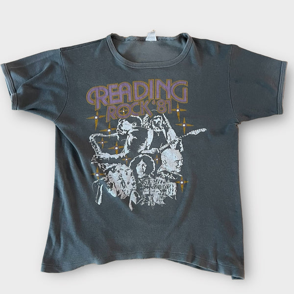 1981 Reading Rock Festival Vintage Concert Tee Shirt